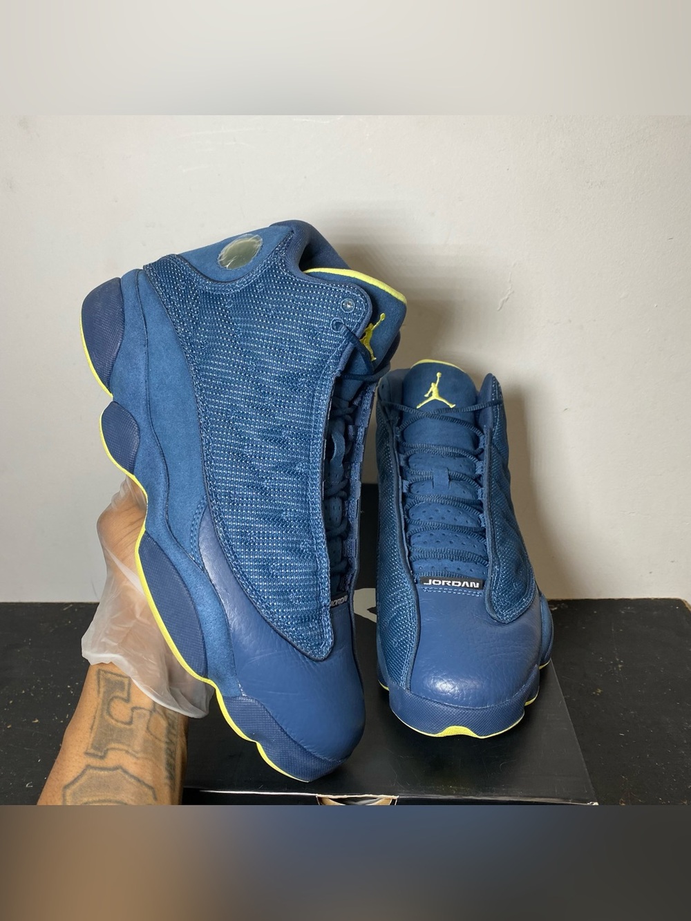 Size 9.5 Jordan 13 “Squadron Blue” - OG All